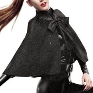 Prabel Gurang x Target black wool cape